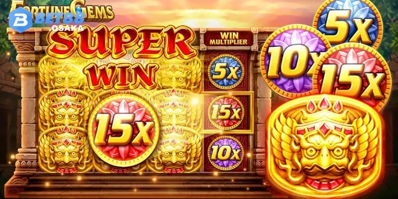 Fortune Gems BET88 - Khám Phá Game Slot Hấp Dẫn Nhất 2025 4 Các Tính Năng Đặc Biệt trong Fortune Gems BET88
